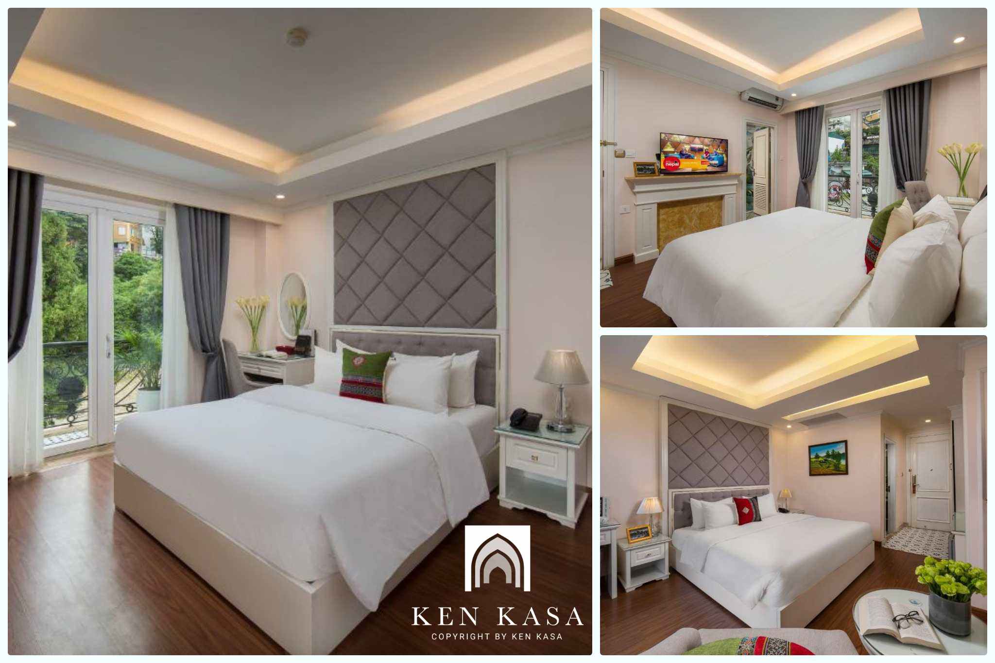 Mẫu ph&ograve;ng standard đẹp Sapa Praha hotel 